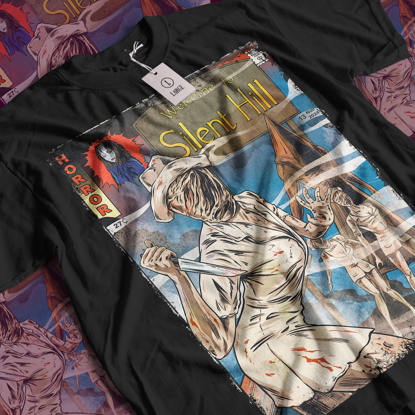Silent Hill Horror Movie | Unisex Graphic Short Sleeve Tee