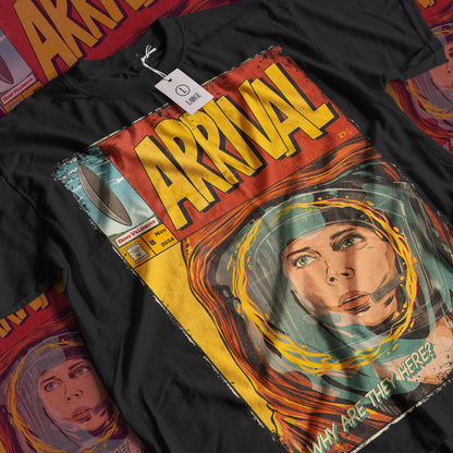 Arrival Horror Sci-fi Movie | Unisex Graphic Short Sleeve Tee