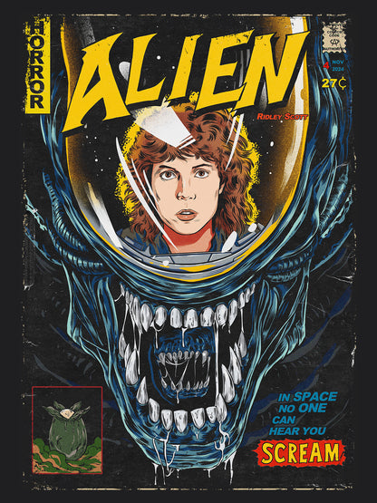 Alien Horror Sci-fi Movie | Unisex Graphic Short Sleeve Tee
