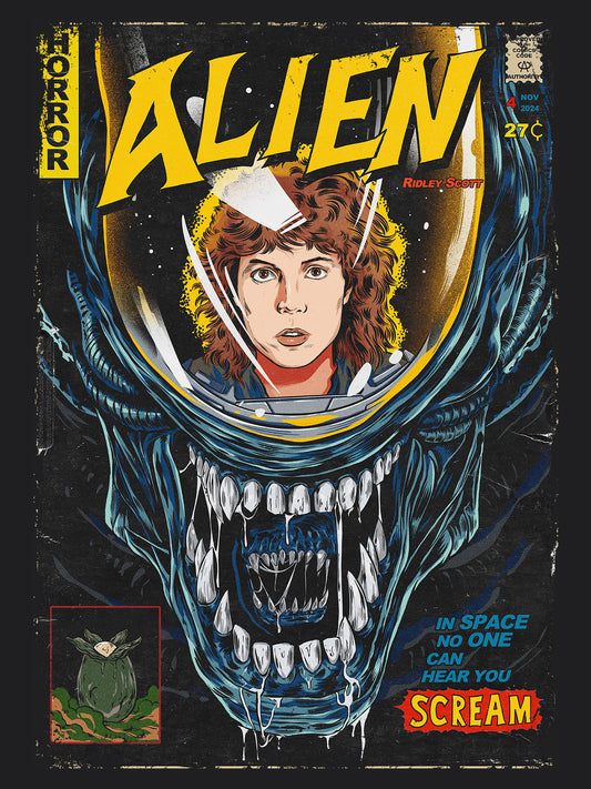 Alien Horror Sci-fi Movie | Unisex Graphic Short Sleeve Tee