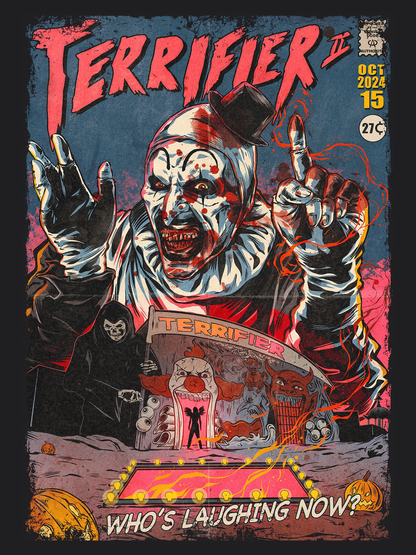 Terrifier 2 Horror Movie | Unisex Graphic Short Sleeve Tee