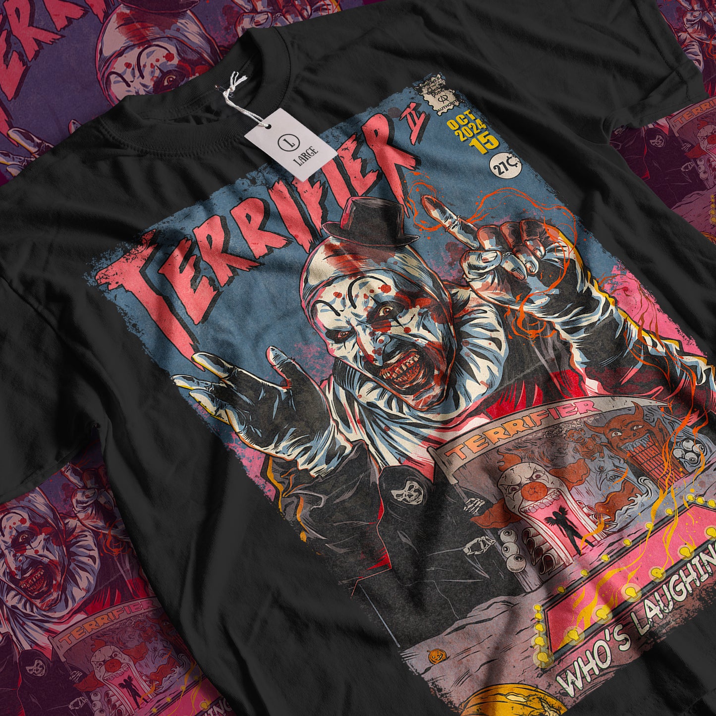 Terrifier 2 Horror Movie | Unisex Graphic Short Sleeve Tee