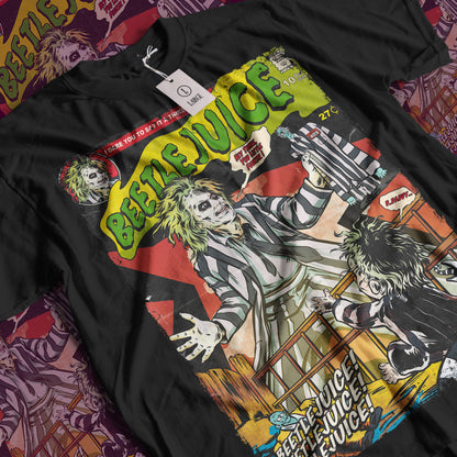 Beetlejuice Horror Movie | Unisex Graphic Short Sleeve Tee