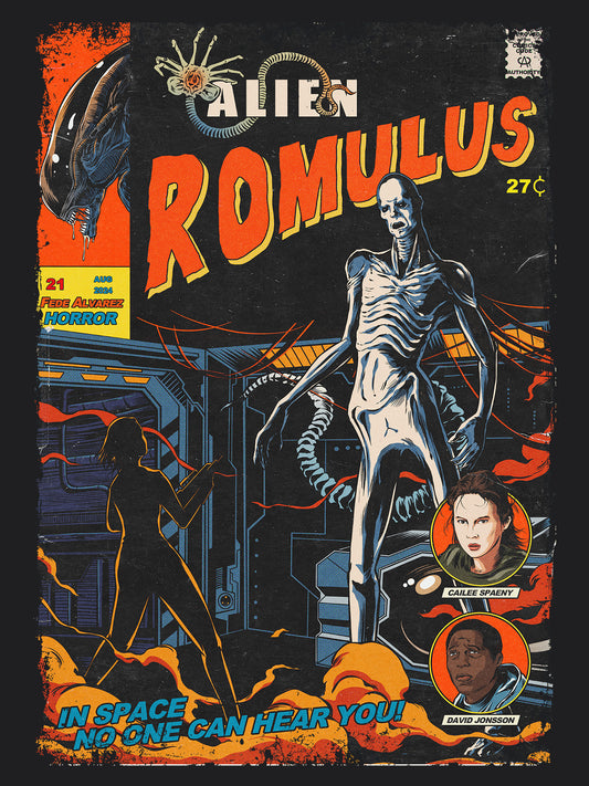 Alien Romulus Horror Sci-fi Movie | Unisex Graphic Short Sleeve Tee