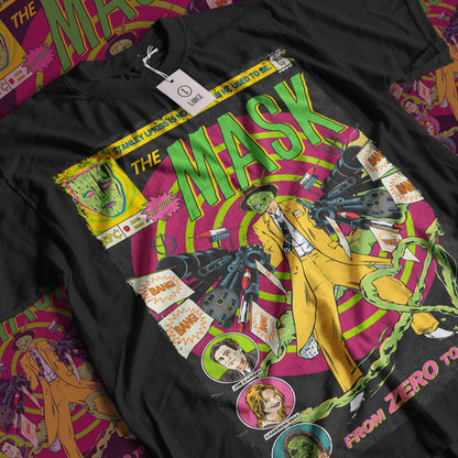 The Mask Horror Superhero Movie | Unisex Graphic Short Sleeve Tee