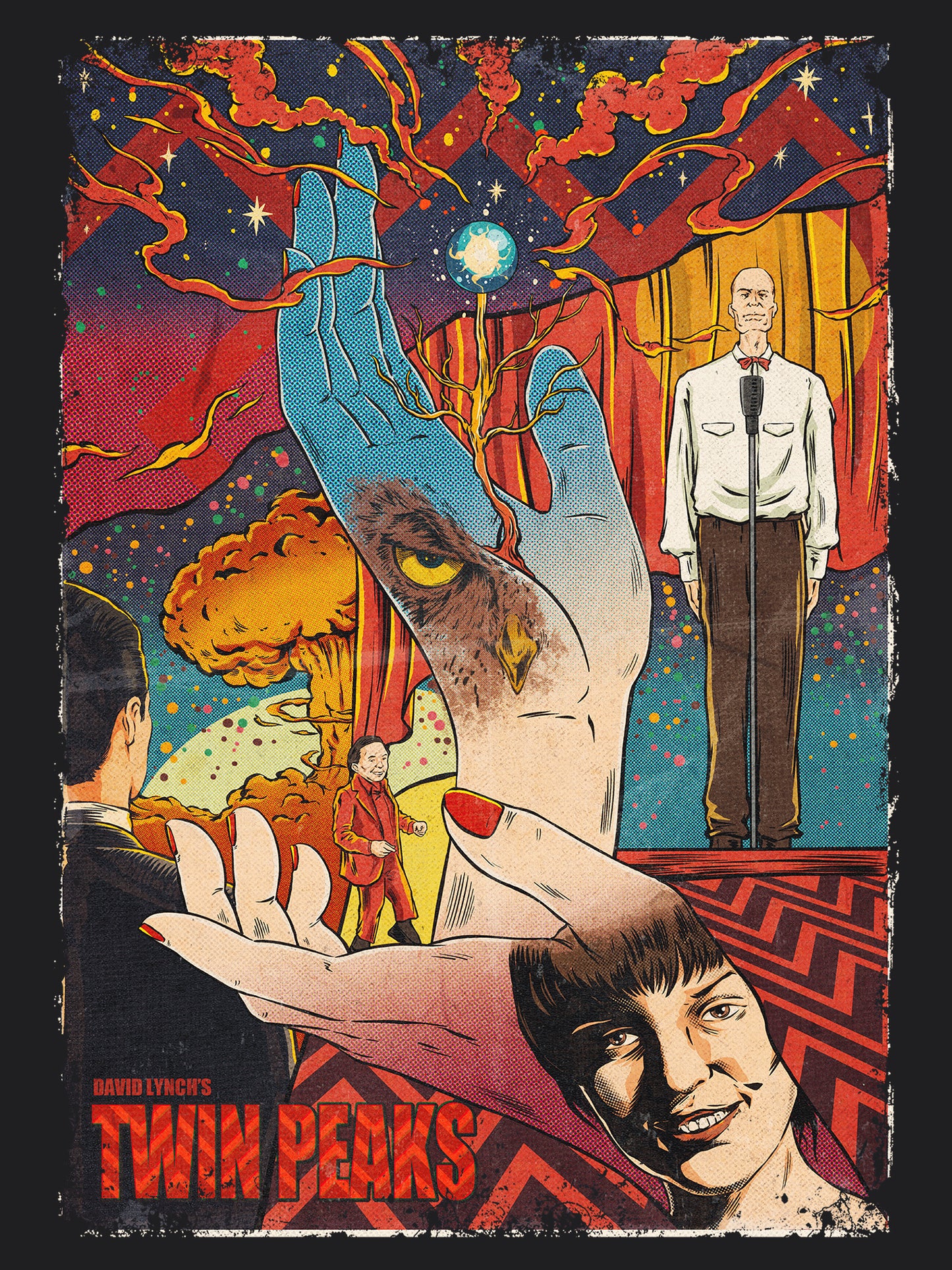 Twin Peaks TV Series | Unisex Graphic Short Sleeve Tee