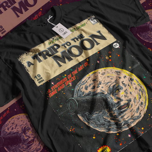A Trip to The Moon Horror Movie | Unisex Graphic Short Sleeve Tee