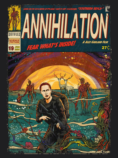 Annihilation Horror Movie | Unisex Graphic Short Sleeve Tee