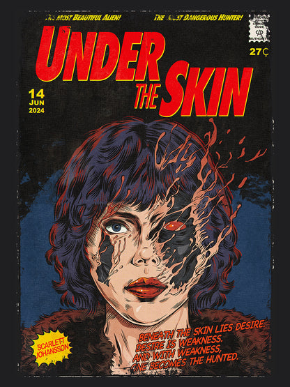 Under The Skin Horror Movie | Unisex Graphic Short Sleeve Tee