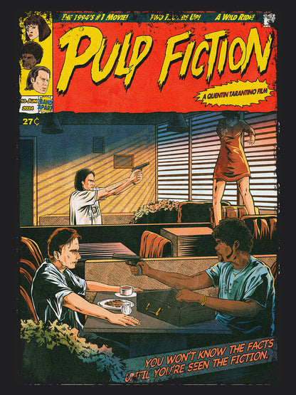 Pulp Fiction Movie | Unisex Graphic Short Sleeve Tee