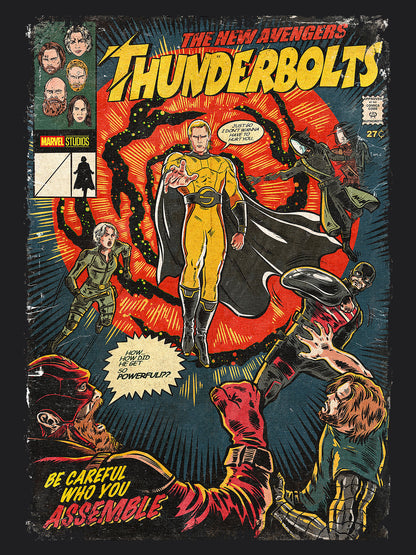 Thunderbolts Superhero Movie | Unisex Graphic Short Sleeve Tee