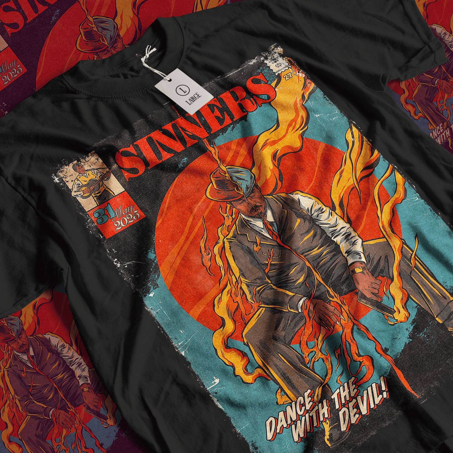 Sinners Horror Movie | Unisex Graphic Short Sleeve Tee