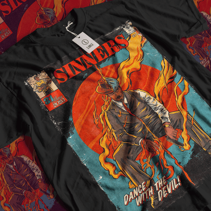 Sinners Horror Movie | Unisex Graphic Short Sleeve Tee