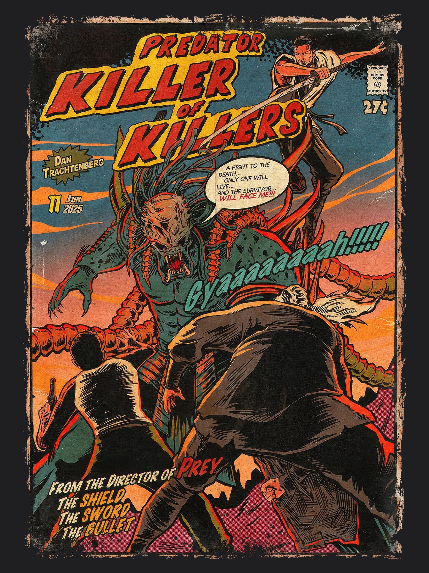 Predator Killer of Killers Sci-fi Movie | Unisex Graphic Short Sleeve Tee
