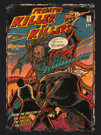 Predator Killer of Killers Sci-fi Movie | Unisex Graphic Short Sleeve Tee