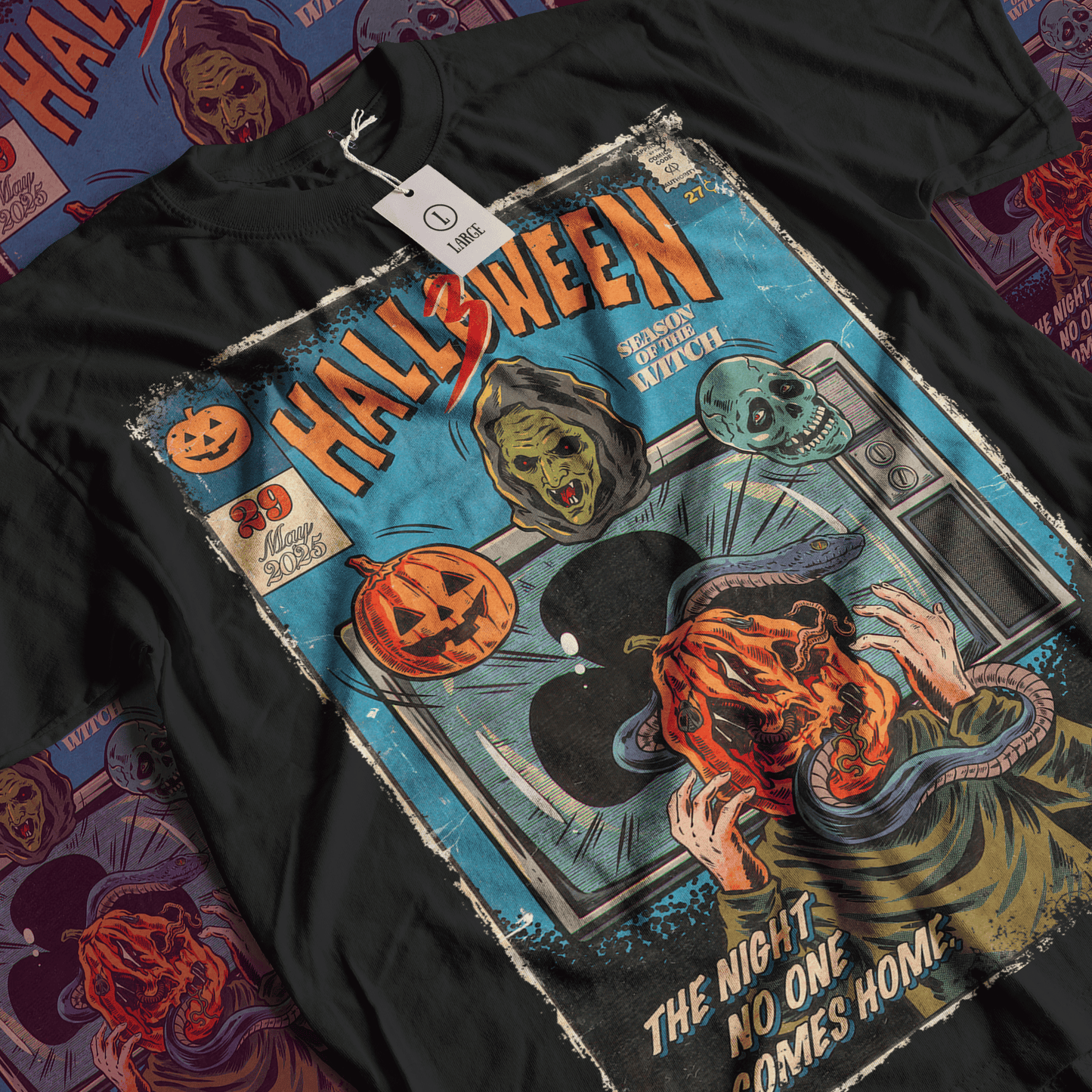 Halloween 3 Horror Movie | Unisex Graphic Short Sleeve Tee