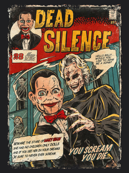 Dead Silence Horror Movie | Unisex Graphic Short Sleeve Tee