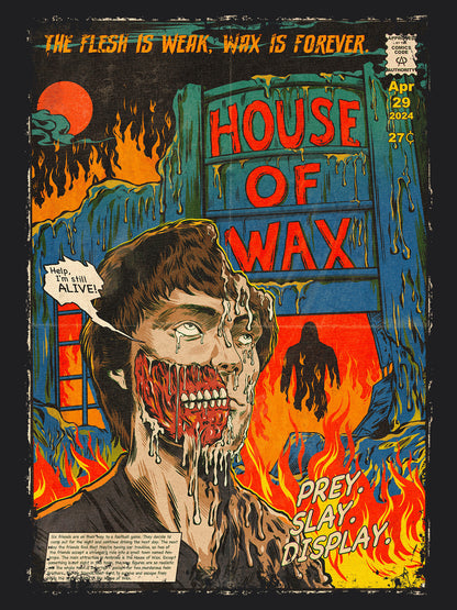 House of Wax Horror Movie | Unisex Graphic Short Sleeve Tee