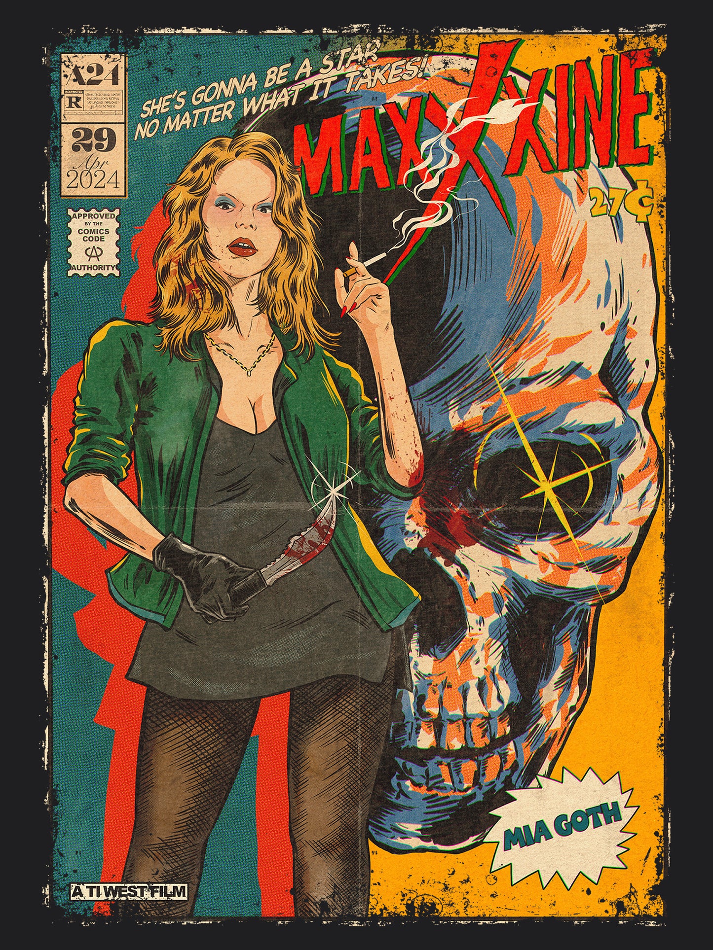 Maxxxine Horror Movie | Unisex Graphic Short Sleeve Tee