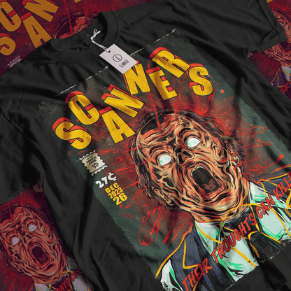 Scanners Horror Movie | Unisex Graphic Short Sleeve Tee