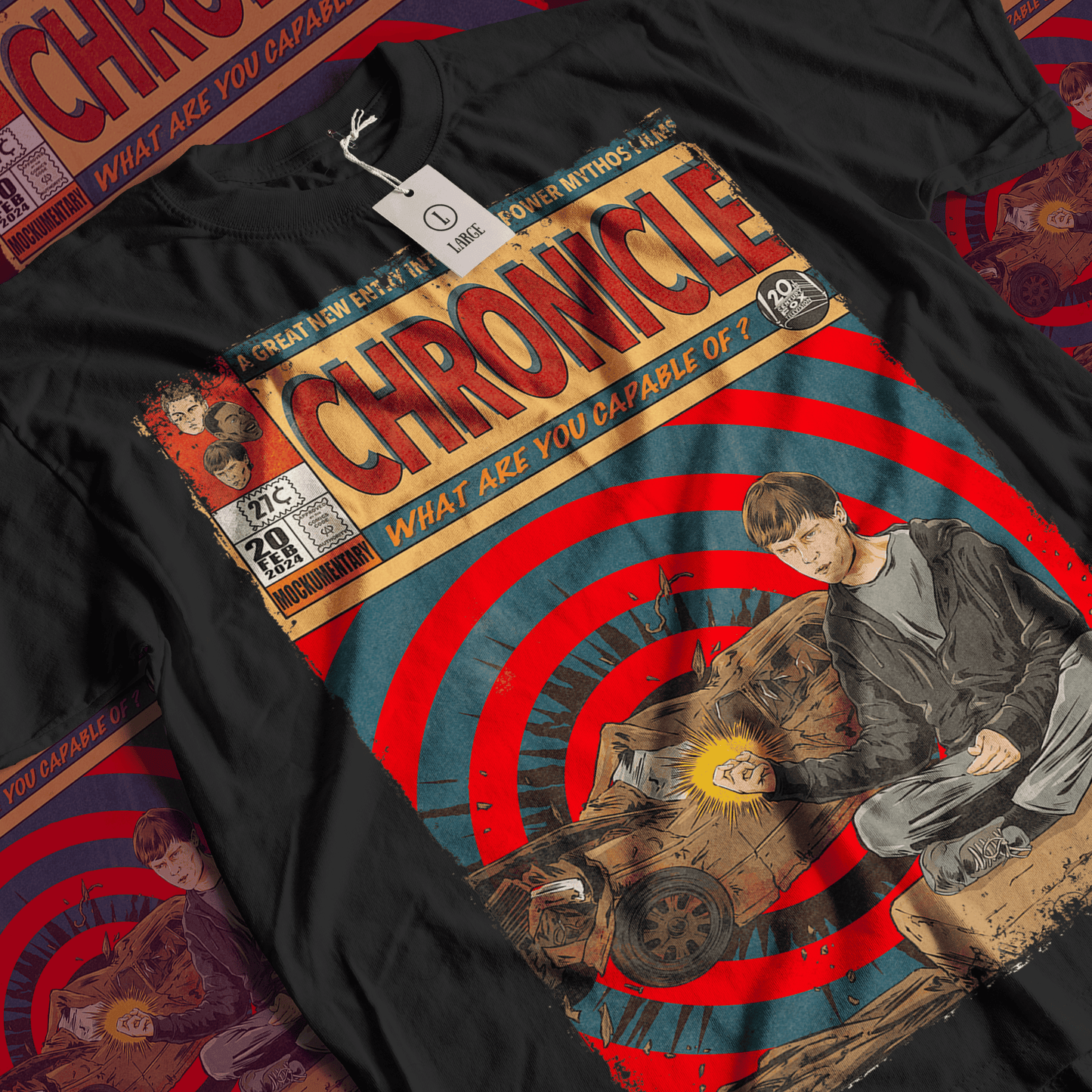 Chronicle Horror Movie | Unisex Graphic Short Sleeve Tee