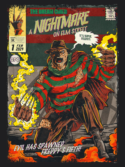 A Nightmere on Elm Street Horror Movie | Unisex Graphic Short Sleeve Tee
