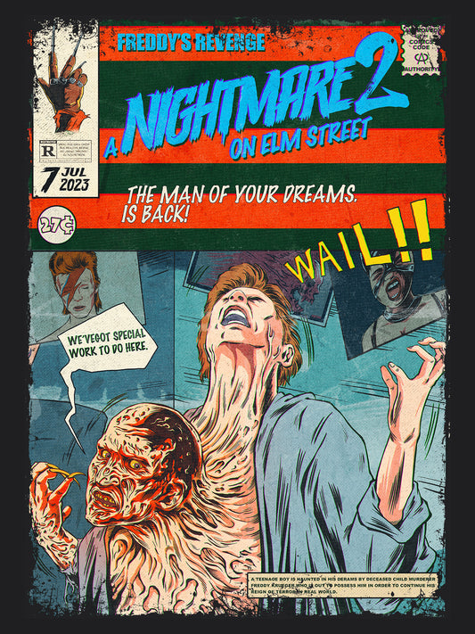 A Nightmere on Elm Street Horror Movie | Unisex Graphic Short Sleeve Tee
