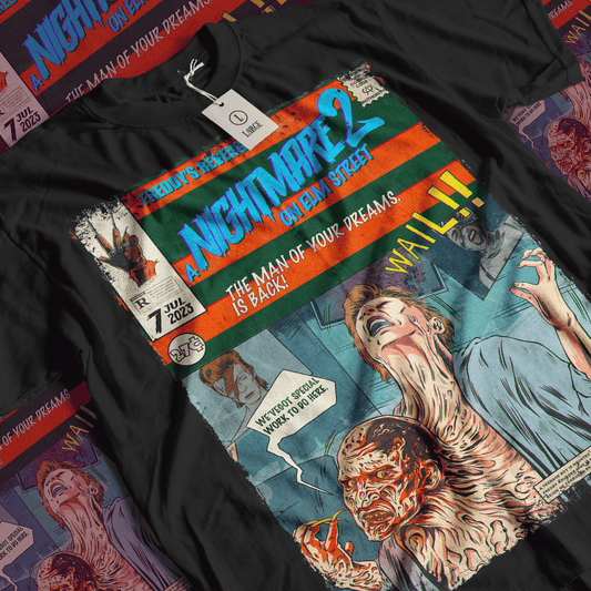 A Nightmere on Elm Street Horror Movie | Unisex Graphic Short Sleeve Tee
