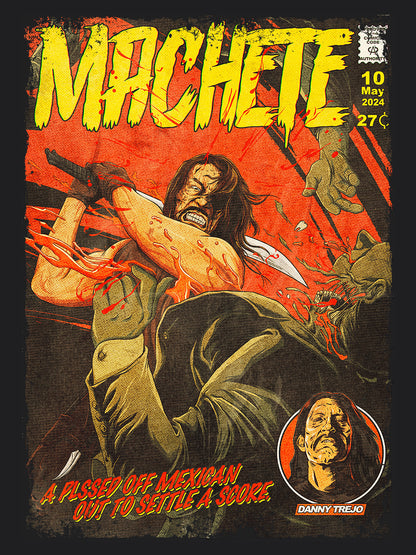 Machete Horror Movie | Unisex Graphic Short Sleeve Tee