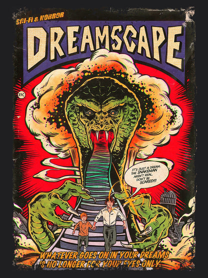 Dreamscape Horror Movie | Unisex Graphic Short Sleeve Tee