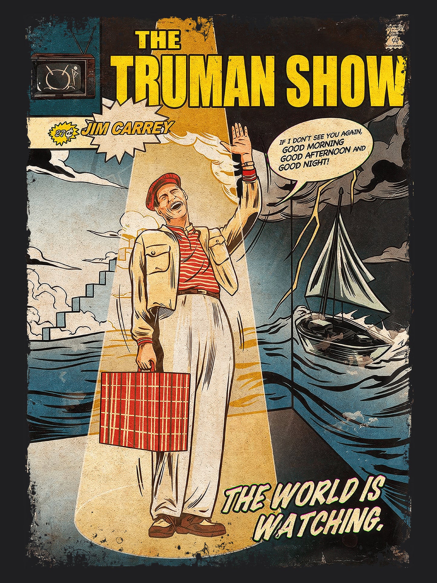 The Truman Show Movie | Unisex Graphic Short Sleeve Tee