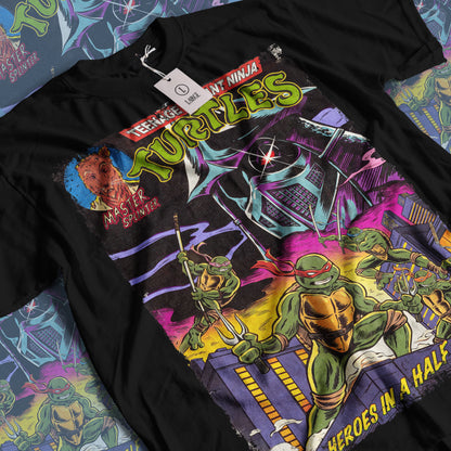 Teenage Mutant Ninja Turtles Animation Superhero Movie | Unisex Graphic Short Sleeve Tee