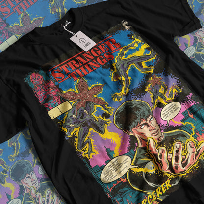 Stranger Things Horror Sci-Fi TV Series | Unisex Graphic Short Sleeve Tee