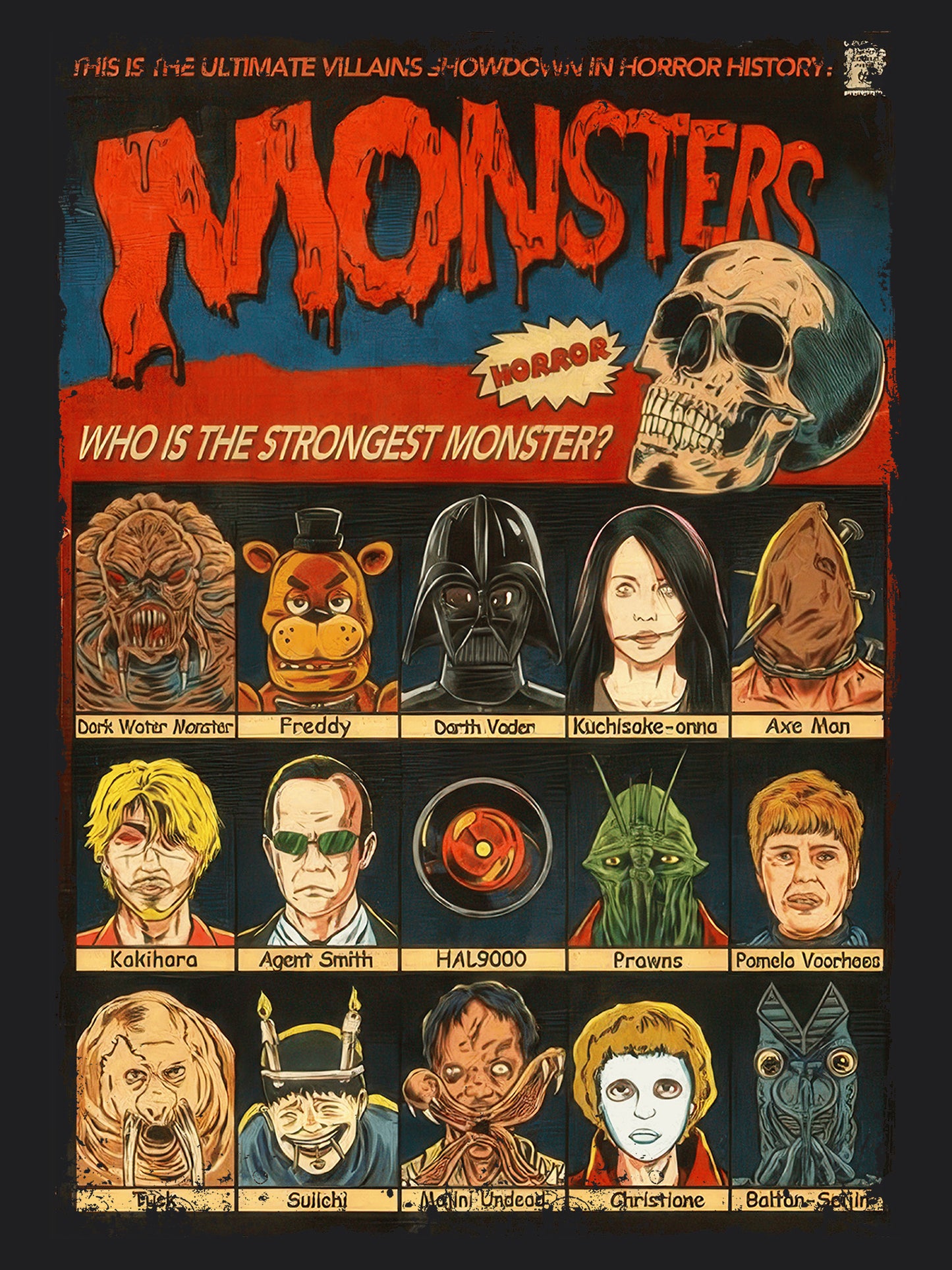 Monsters Horror Movie | Unisex Graphic Short Sleeve Tee