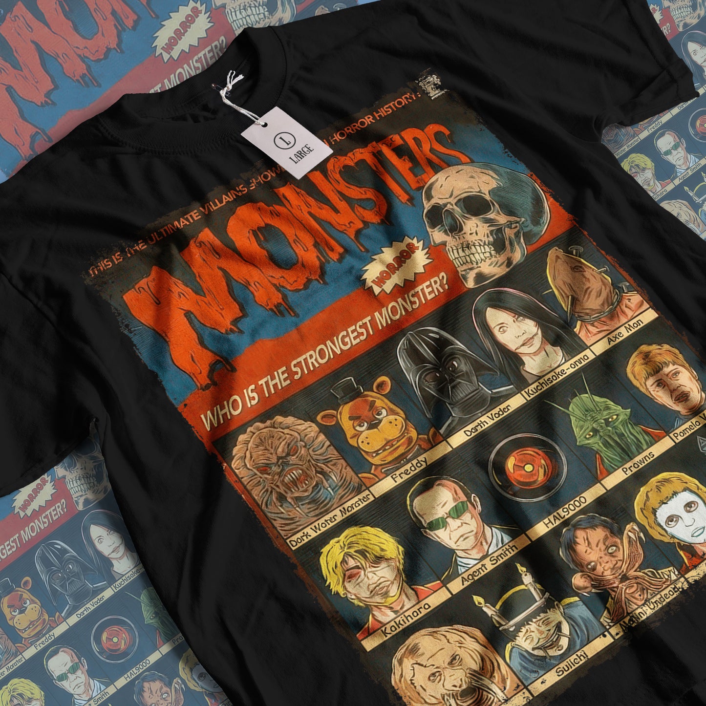 Monsters Horror Movie | Unisex Graphic Short Sleeve Tee