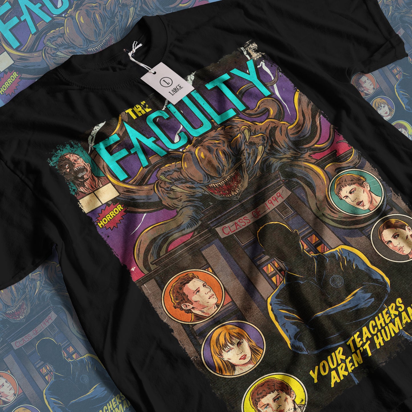The Faculty Horror Movie | Unisex Graphic Short Sleeve Tee