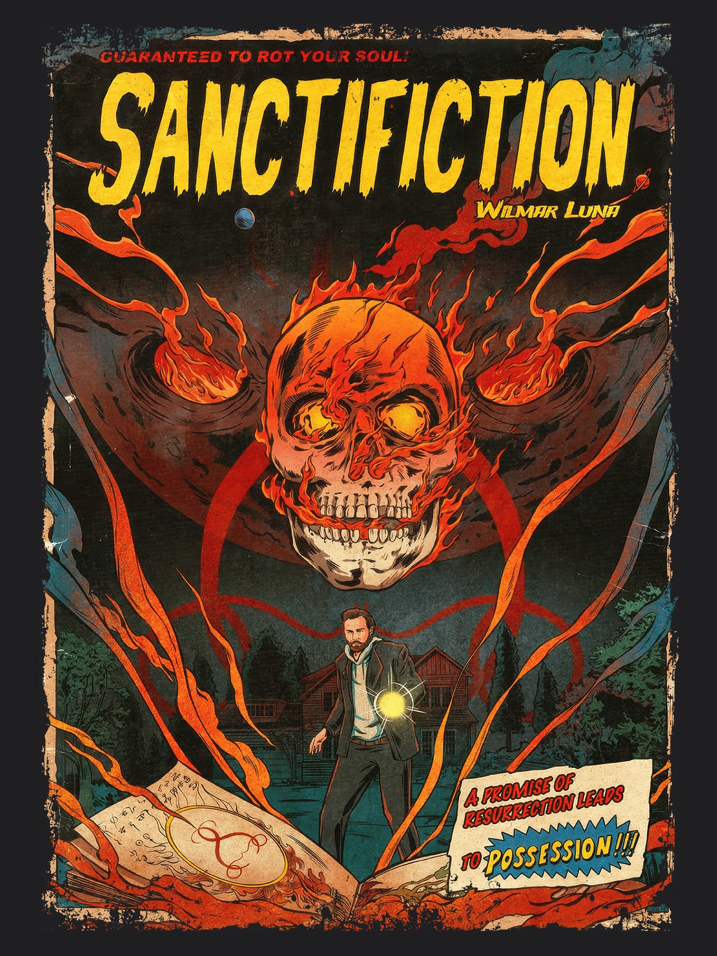 Sactifiction Horror Movie | Unisex Graphic Short Sleeve Tee