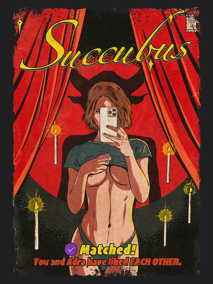 Succubus Horror Movie | Unisex Graphic Short Sleeve Tee
