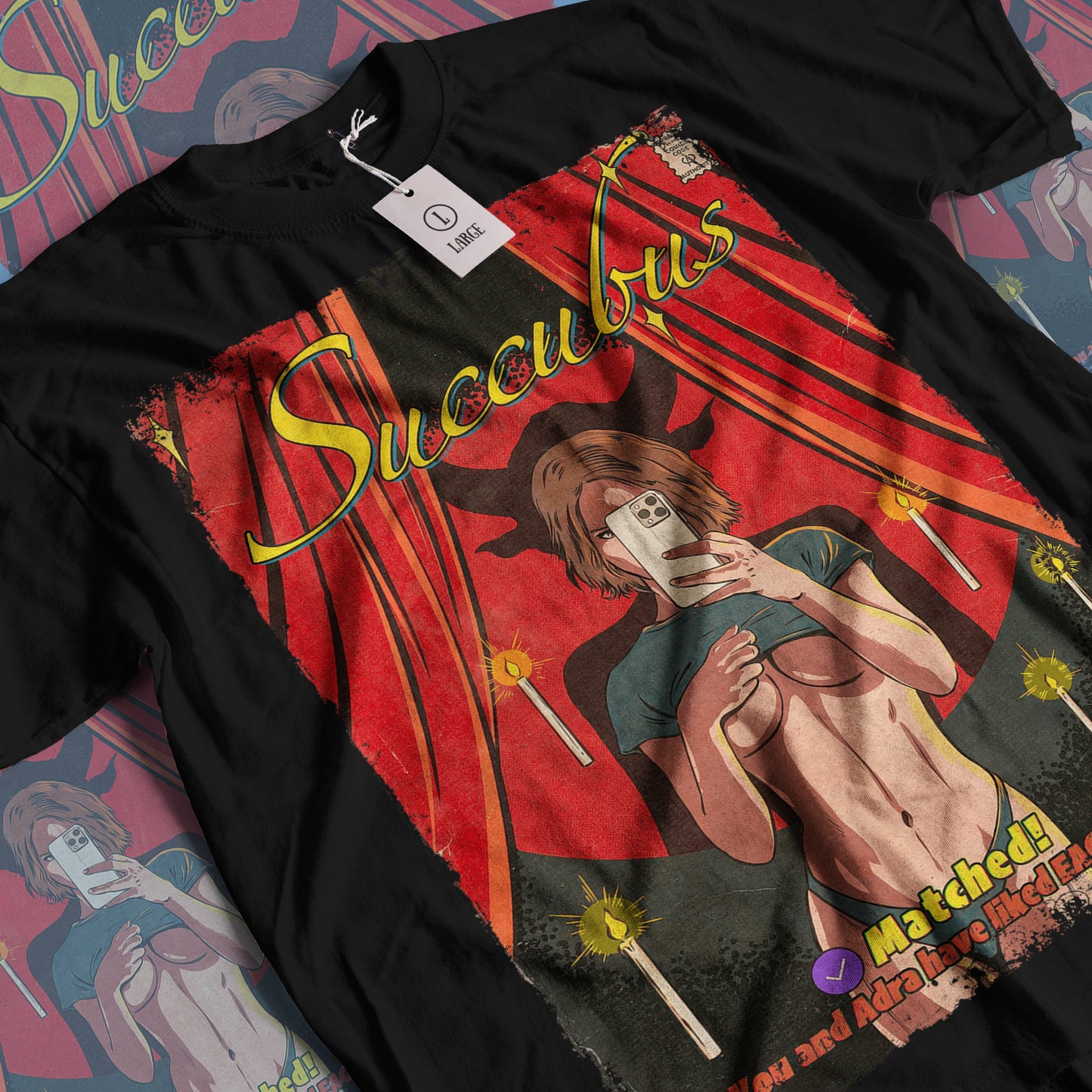 Succubus Horror Movie | Unisex Graphic Short Sleeve Tee