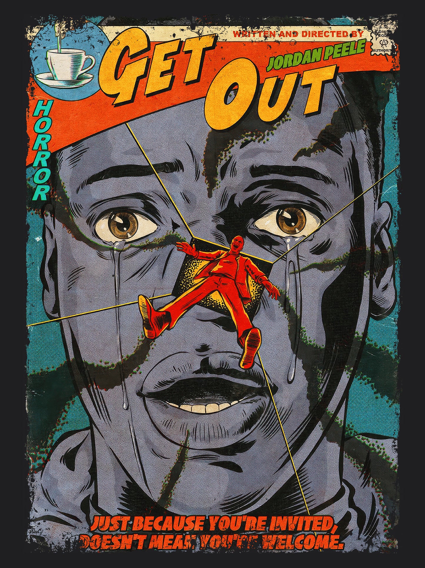 Get Out Horror Movie | Unisex Graphic Short Sleeve Tee