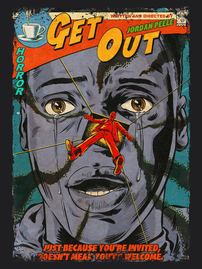 Get Out Horror Movie | Unisex Graphic Short Sleeve Tee