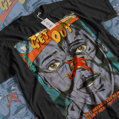 Get Out Horror Movie | Unisex Graphic Short Sleeve Tee