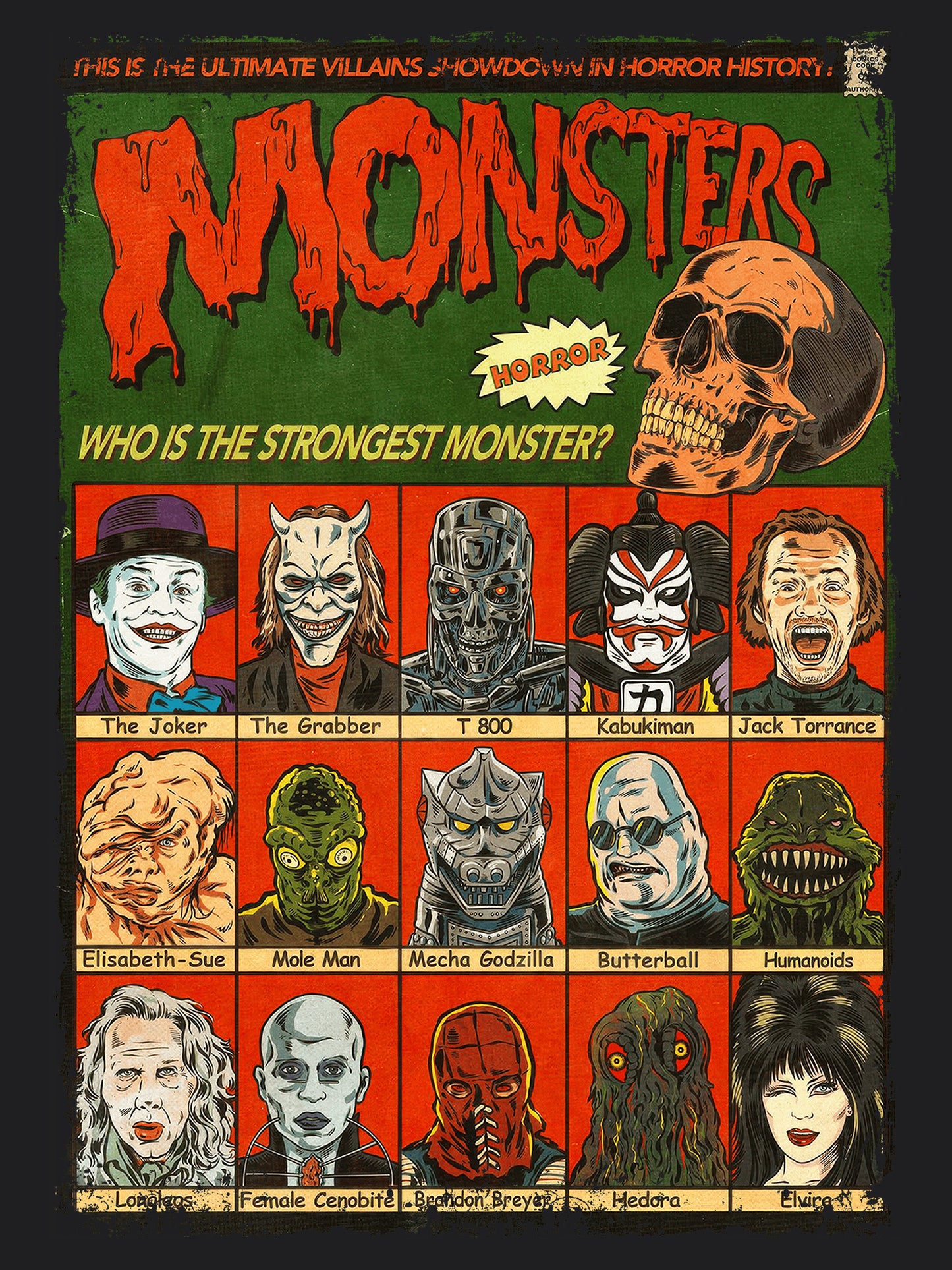 Monsters Horror Movie | Unisex Graphic Short Sleeve Tee
