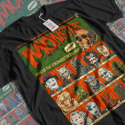 Monsters Horror Movie | Unisex Graphic Short Sleeve Tee