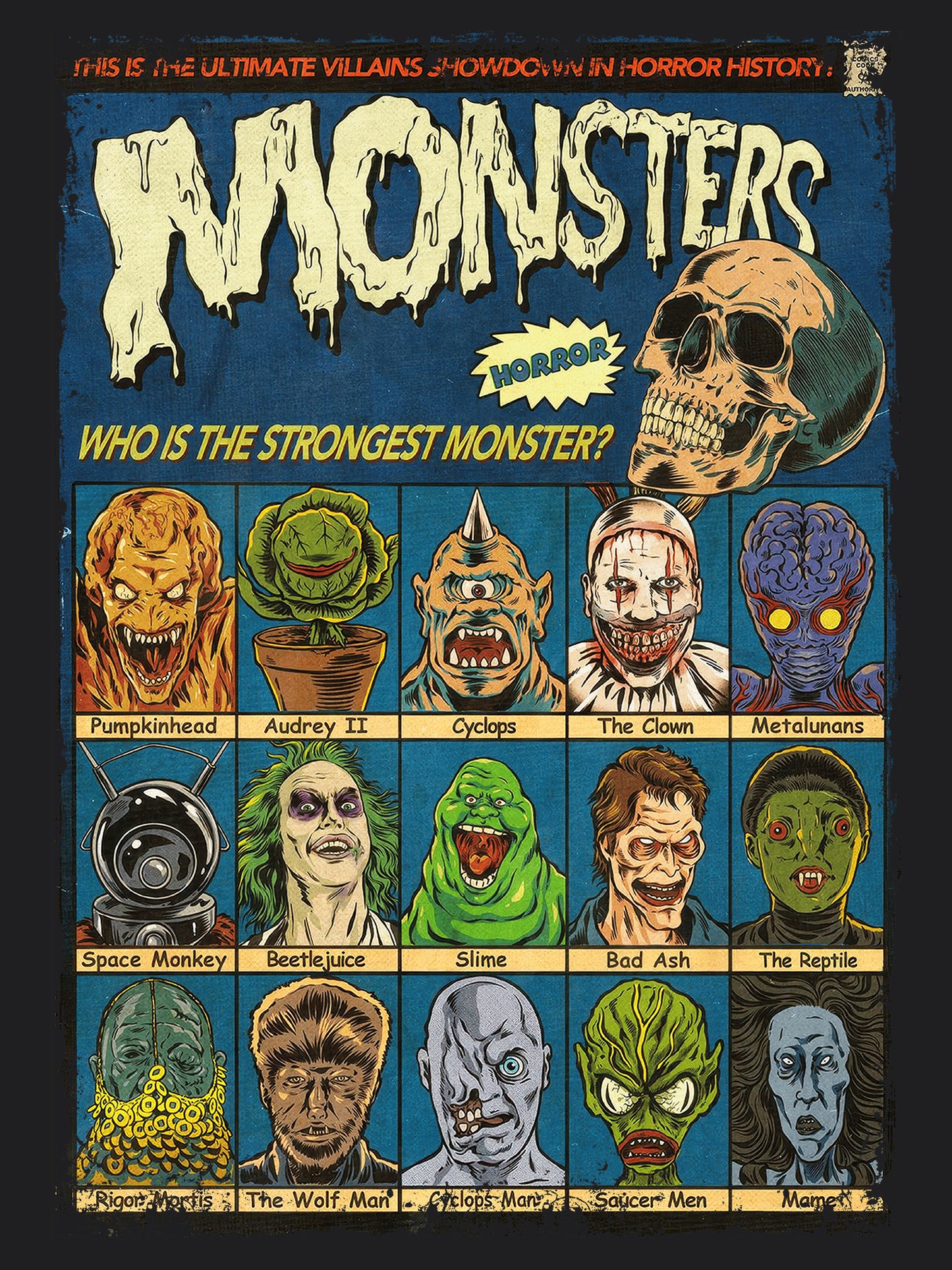 Monsters Horror Movie | Unisex Graphic Short Sleeve Tee