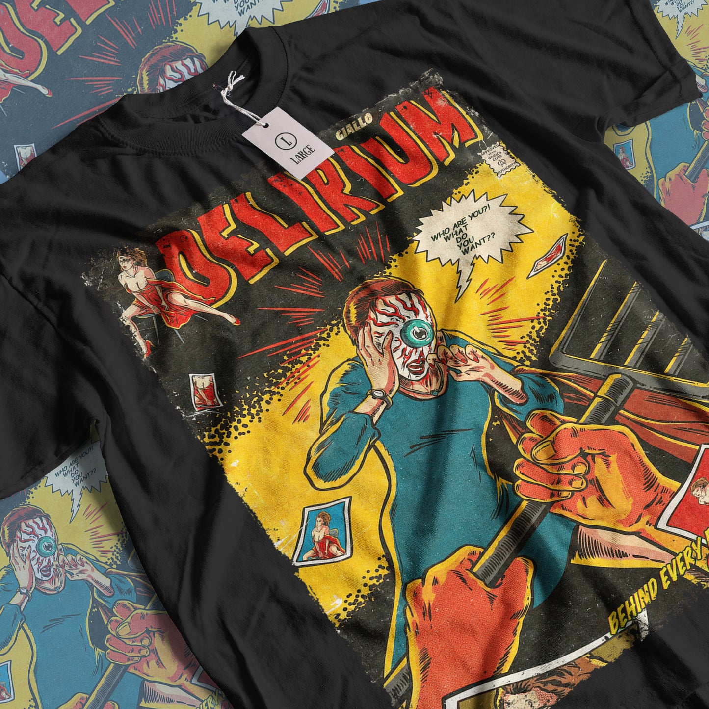 Delirium Horror Movie | Unisex Graphic Short Sleeve Tee