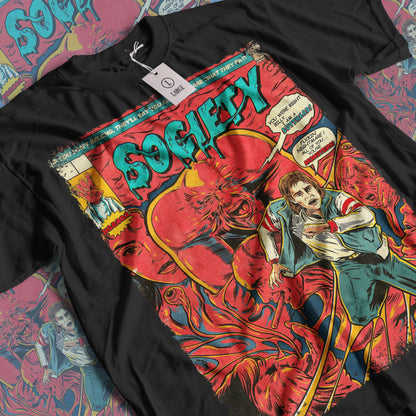 Society Horror Movie | Unisex Graphic Short Sleeve Tee