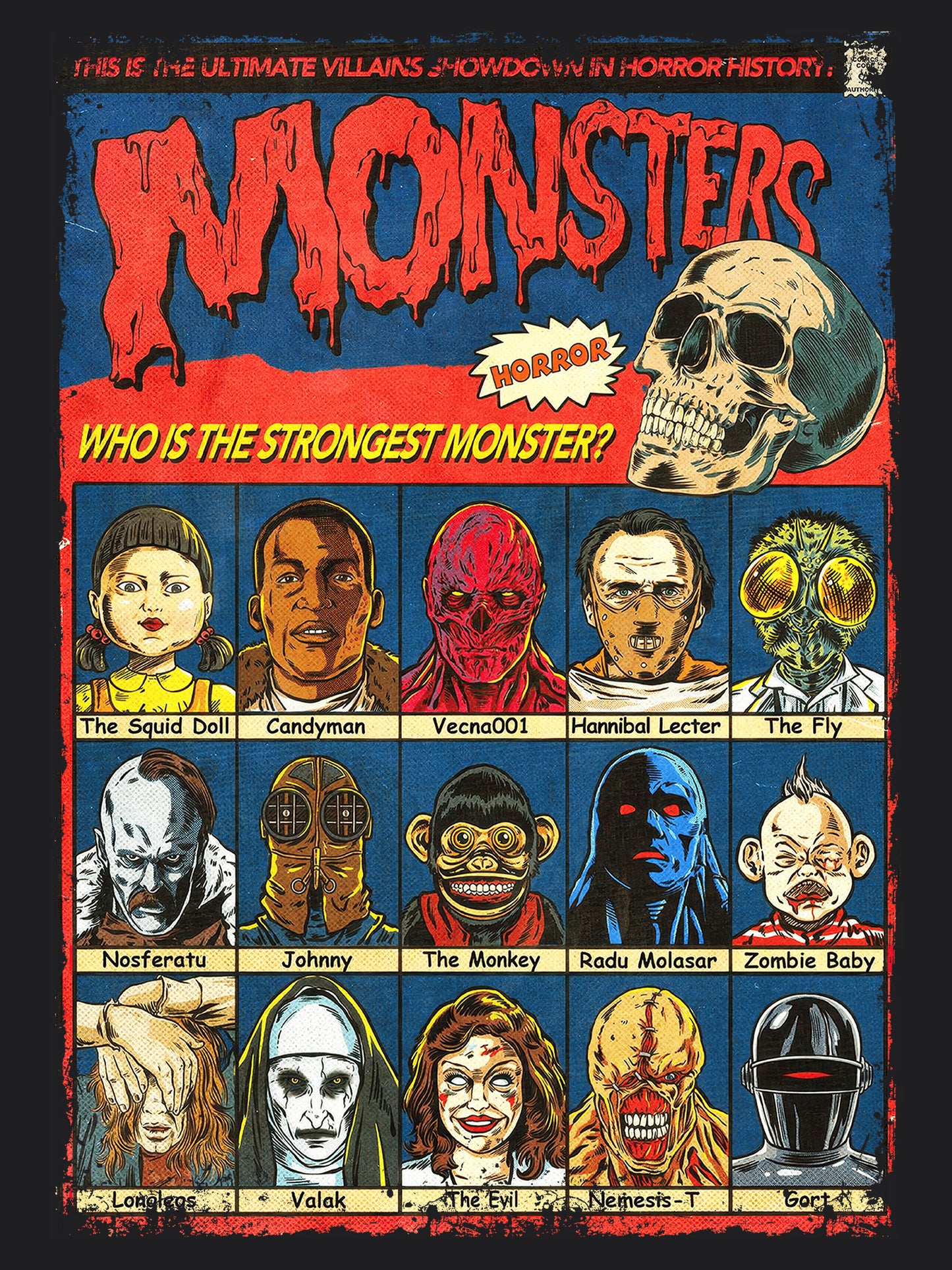 Monsters Horror Movie | Unisex Graphic Short Sleeve Tee