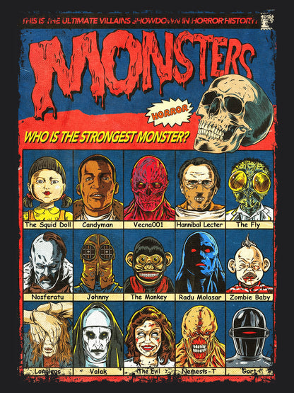 Monsters Horror Movie | Unisex Graphic Short Sleeve Tee