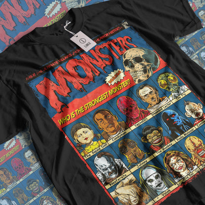 Monsters Horror Movie | Unisex Graphic Short Sleeve Tee